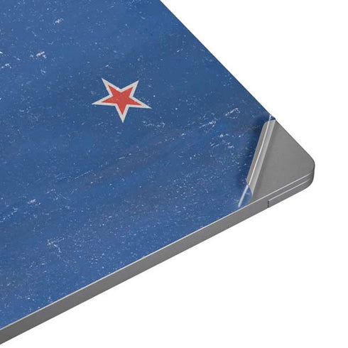 New Zealand Flag Distressed Universal Laptop 16.6in (13.4 x 9.7in) Skin